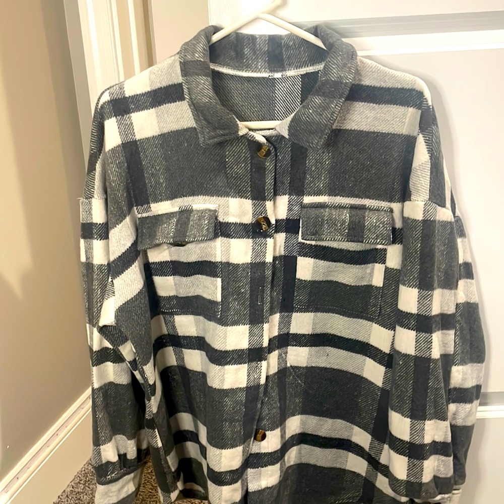 NWOT FLANNEL JACKET